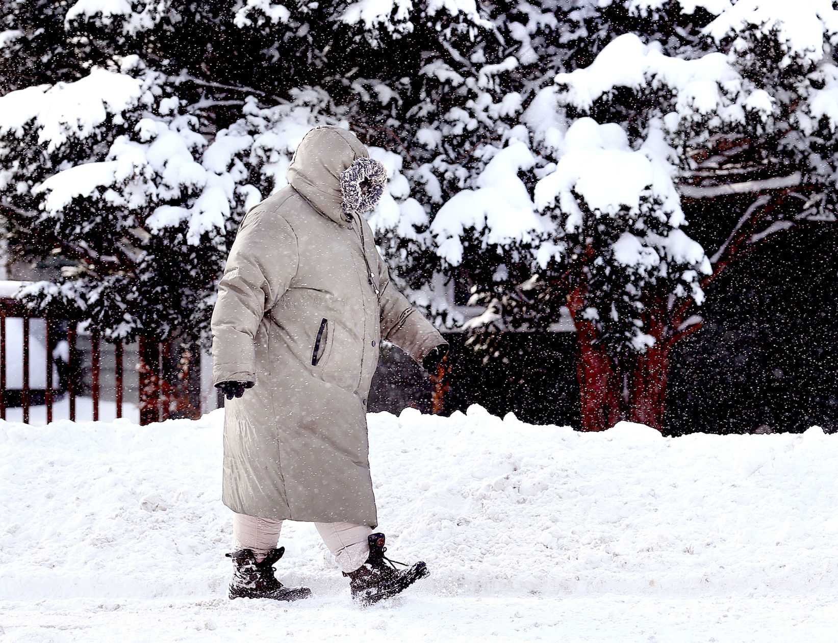 Bundled up